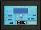 beaming touching display screen