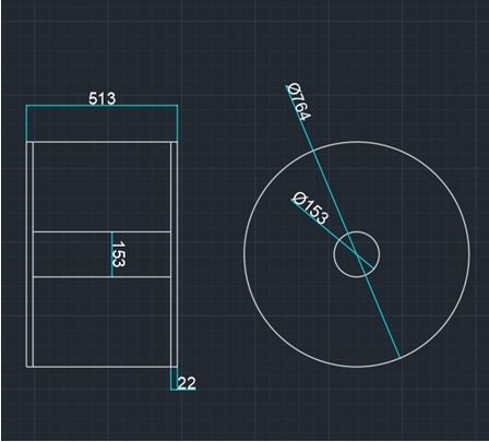 Hard Anodized Warp Beam Project