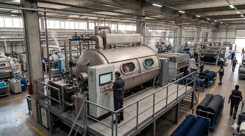 Dyeing Machine Turkey SutexMach HTHP Installation in Bursa1