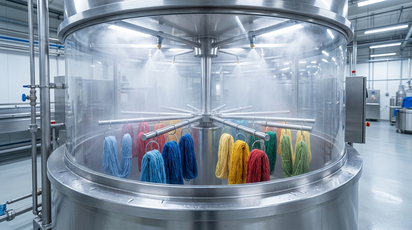 hank dyeing machine loose delicate