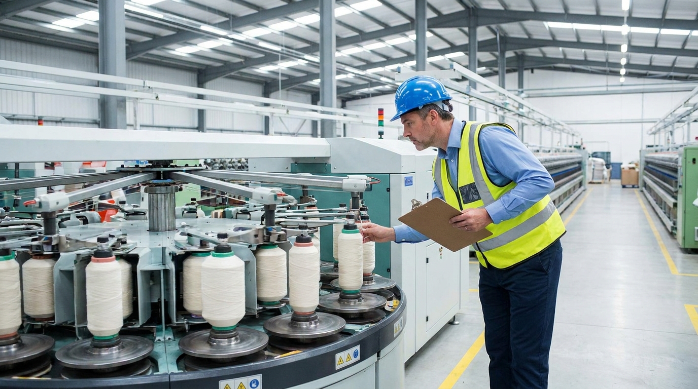 textile machinery automated efficient