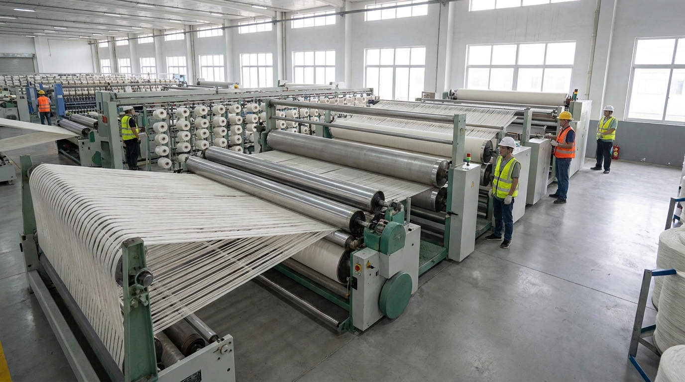 Textile Sizing Machine: How Warp Sizing Boosts Weaving Efficiency 3 warp sizing machine large scale continuous
