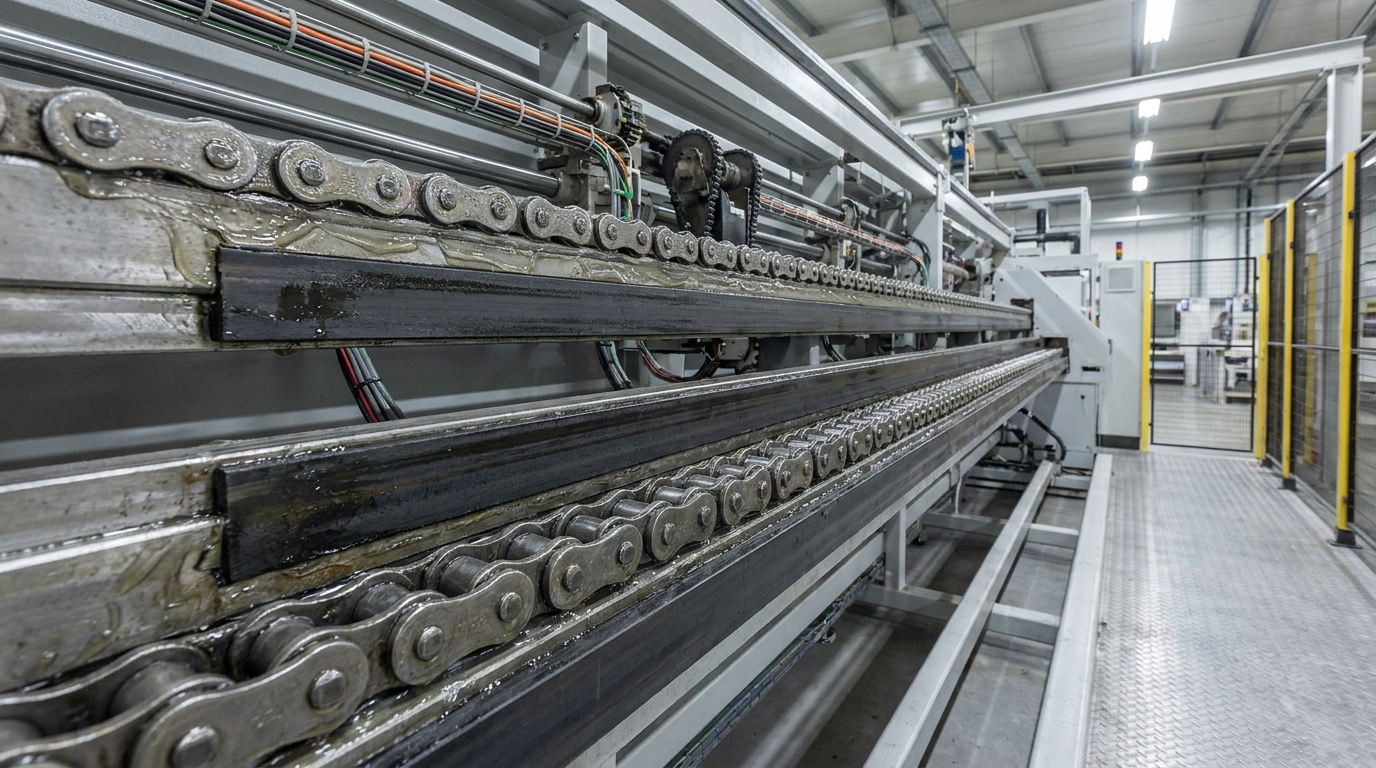 Stenter Machine Not Working? 8 Faults and Fixes 3 chain tracks heavy mechanical
