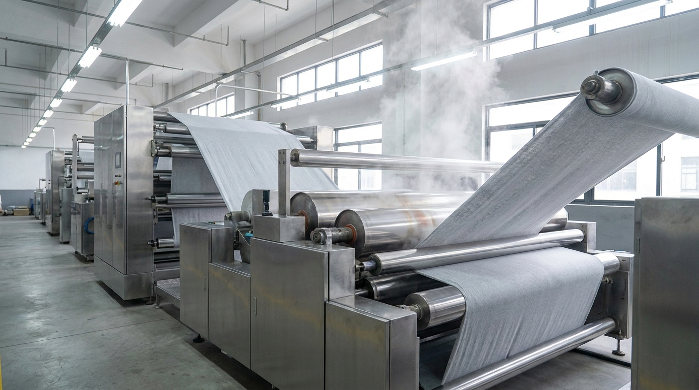 compacting machine industrial textile