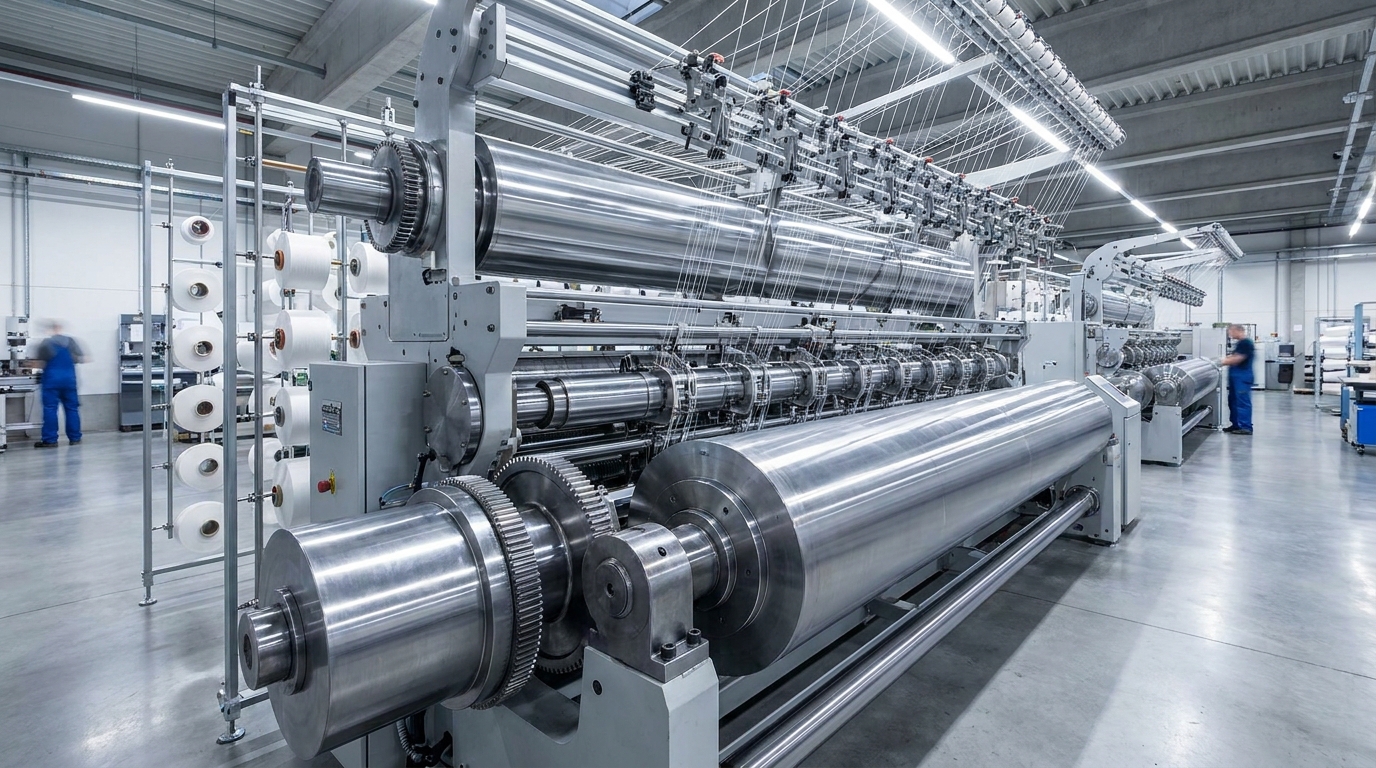 warp knitting machine industrial precise