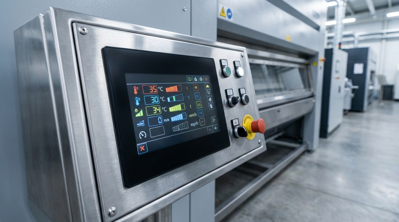 fabric drying machine digital high tech