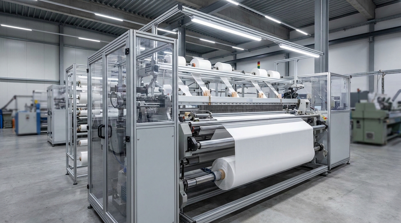 warp knitting machine intelligent high speed